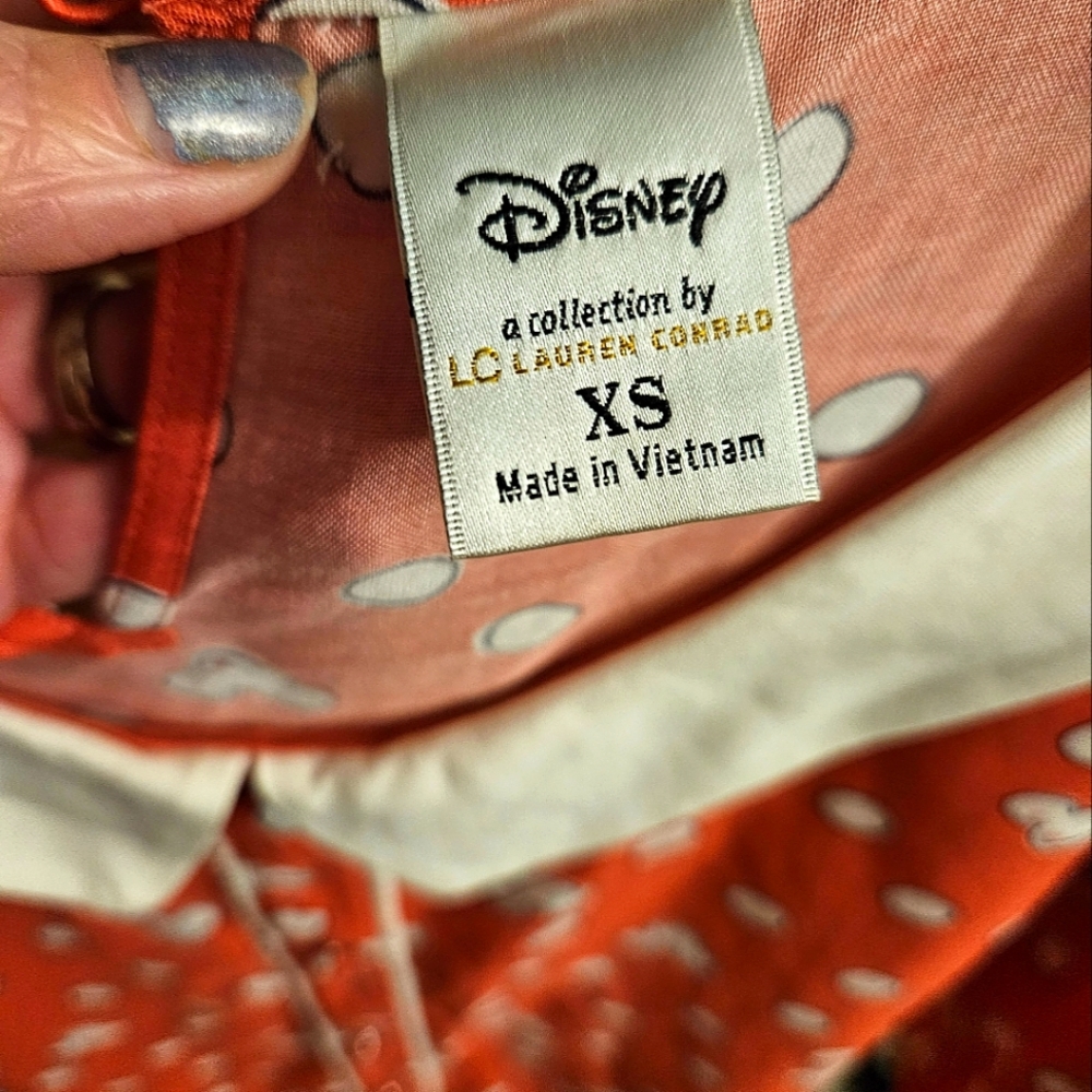 Disney dress top